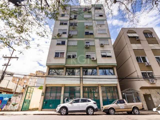 Ótimo Jk com aproximadamente 30m².  Condomínio com elevador e porteiro eletrônico. Bem localizado próximo à Usina do Gasômetro.&lt;BR&gt;Agende já sua visita!