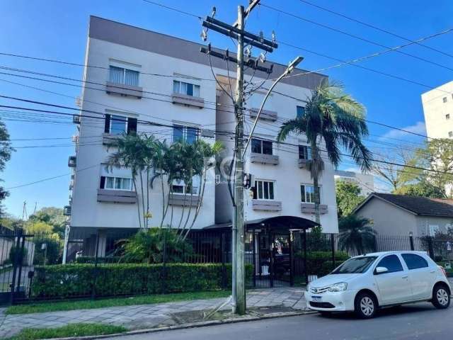 Apartamento no bairro Teresópolis, com 78m² privativos, de 3 dormitórios, infra e vaga para carro coberta, possui living amplo para 2 ambientes com sala de estar e sala de jantar, banheiro social, lav