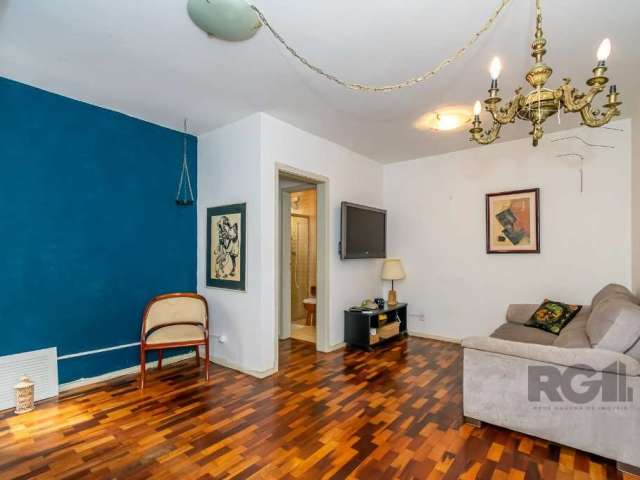 APARTAMENTO DE 01 DORMITÓRIO,  sala de estar, cozinha, área de serviço separada, banheiro social. FICA COM BALCÃO E ARMARIOS NA COZINHA , AR CONDICIONADO SPLIT,  TODO EM PISO PARQUET,  PRIMEIRO ANDAR 