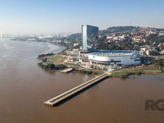 Sala comercial no Pontal Shopping bairro Cristal.&lt;BR&gt;Sala comercial com 35,65², nova, banheiro, linda vista e vaga para 1 carro.&lt;BR&gt;Complexo multiuso que contém Shopping, hotel padrão inte