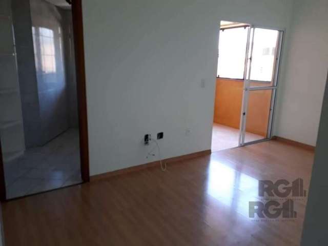 Apartamento localizado no bairro Morro Santana, com 55,02m² no 3º andar, frente. Imóvel com 02 dormitório, sala de estar/jantar, sacada com churrasqueira, cozinha, banheiro social, área de serviço e p