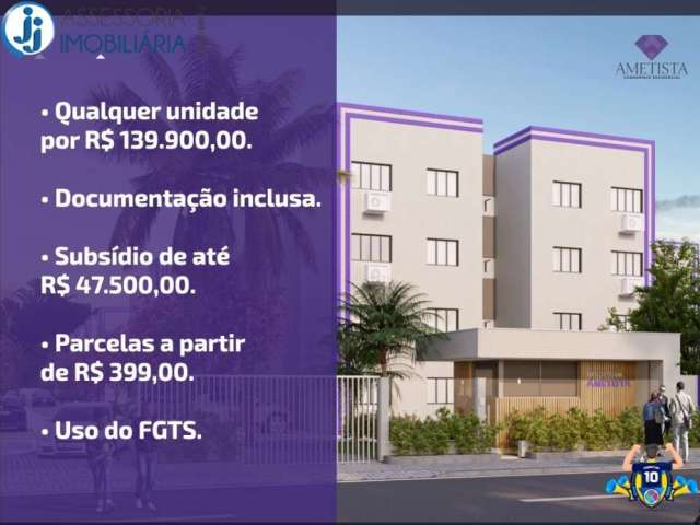 MCMV - Venda de apartamento no Planalto, com 2 quartos - LANÇAMENTO