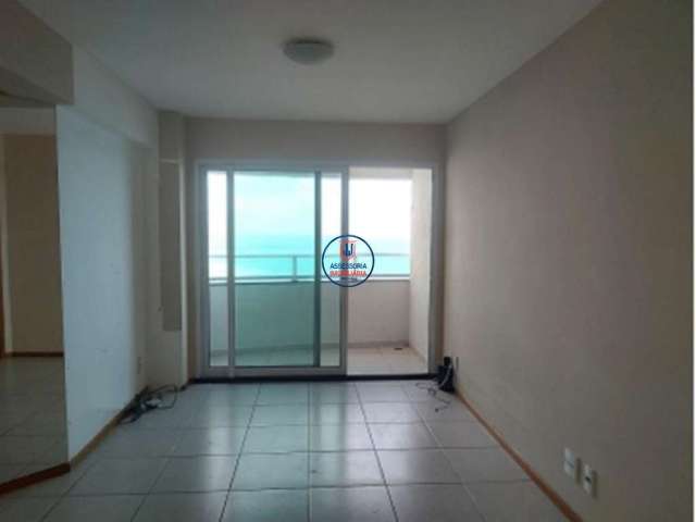 Apartamento à venda em Ponta Negra, Natal-RN, com 2 quartos, sendo 1 ste, sala, 2 BWC, 1 vaga 55m² de área - Condomínio Riviera Ponta Negra