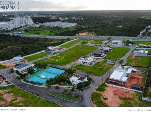 Terreno em Condomínio de Luxo, em plena BR 101 com 758,76m² em Nova Parnamirim - Condomínio Residencial Buena Vista Village