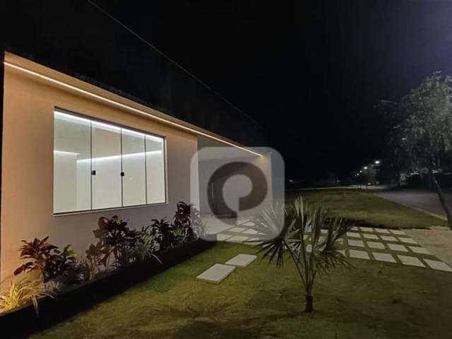 Terras Alphaville Maricá  Casa Linear 3 Quartos 2 Suites e Closet  198 m²