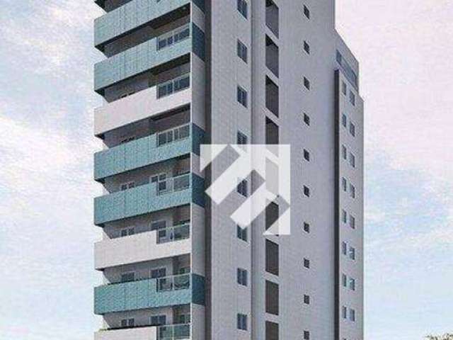 Flat com 1 dormitório à venda, 55 m² por R$ 420.000,00 - Bessa - João Pessoa/PB