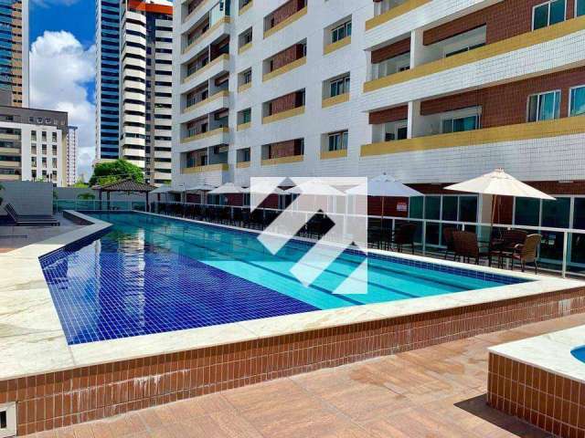 Apartamento com 3 dormitórios à venda por R$ 630.000,00 - Brisamar - João Pessoa/PB