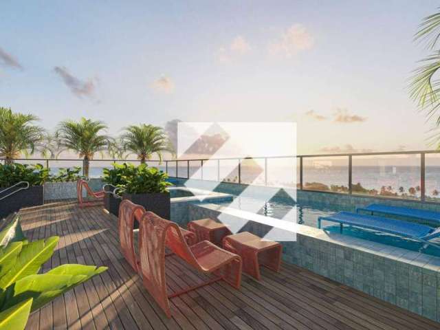 Apartamento com 2 dormitórios à venda por R$ 500.000,00 - Ponta de Campina - Cabedelo/PB