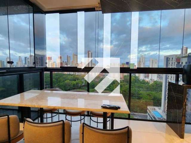 Apartamento mobiliado com 3 dormitórios à venda, 90 m² por R$ 1.350.000 - Miramar - João Pessoa/PB