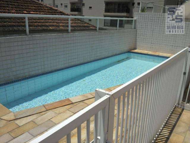 Apartamento Garden com 3 dormitórios, 77 m² - venda por R$ 1.450.000,00 ou aluguel por R$ 14.994,00/mês - Gonzaga - Santos/SP