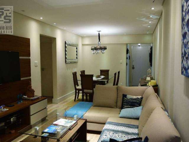 Apartamento com 3 dormitórios à venda, 135 m² por R$ 1.200.000,00 - Ponta da Praia - Santos/SP