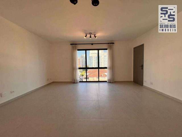 Apartamento com 2 dormitórios para alugar, 102 m² por R$ 5.200,02/mês - Gonzaga - Santos/SP