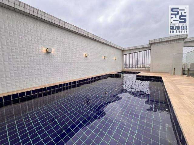 Cobertura com 3 dormitórios à venda, 270 m² por R$ 1.899.000,00 - Ponta da Praia - Santos/SP