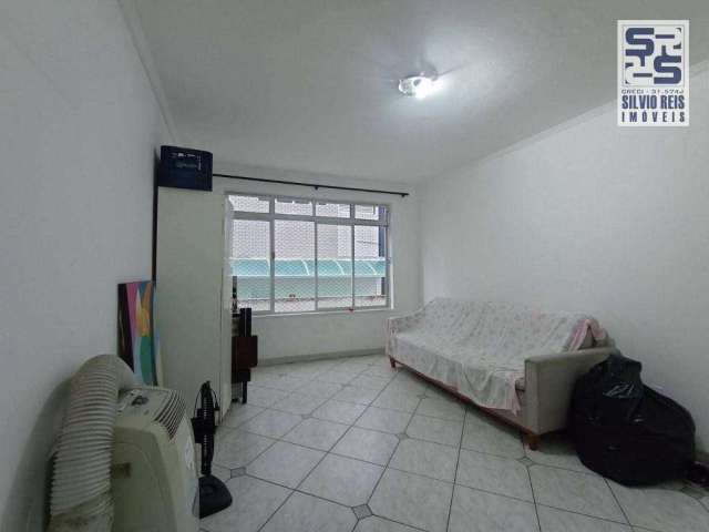 Apartamento com 3 dormitórios garagem fechada à venda, 101m² por R$ 420.000 - Campo Grande - Santos/SP