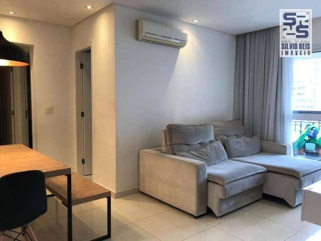 Apartamento com 2 dormitórios à venda, 67 m² por R$ 615.000,00 - Gonzaga - Santos/SP