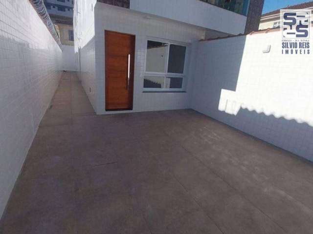 Casa com 3 dormitórios à venda, 115 m² por R$ 1.390.000,01 - Aparecida - Santos/SP