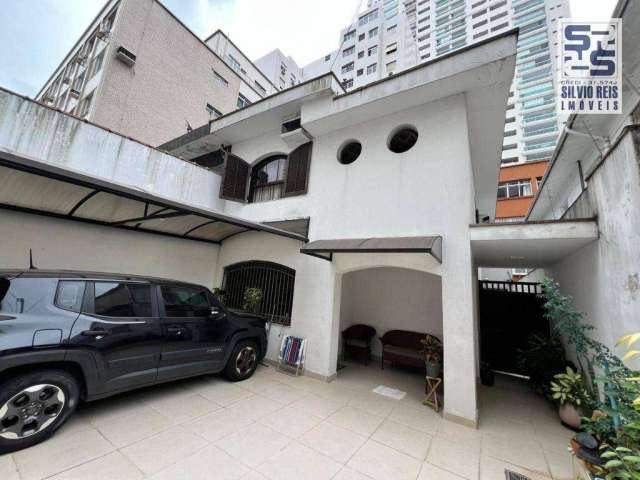 Casa com 3 dormitórios à venda, 165 m² por R$ 1.400.000,00 - Aparecida - Santos/SP