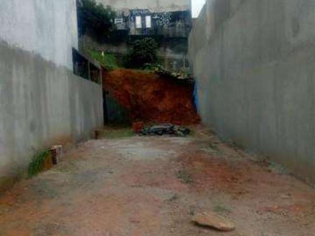 Terreno para Venda em Carapicuíba, Jardim das Pedras, 1 dormitório, 1 banheiro, 1 vaga