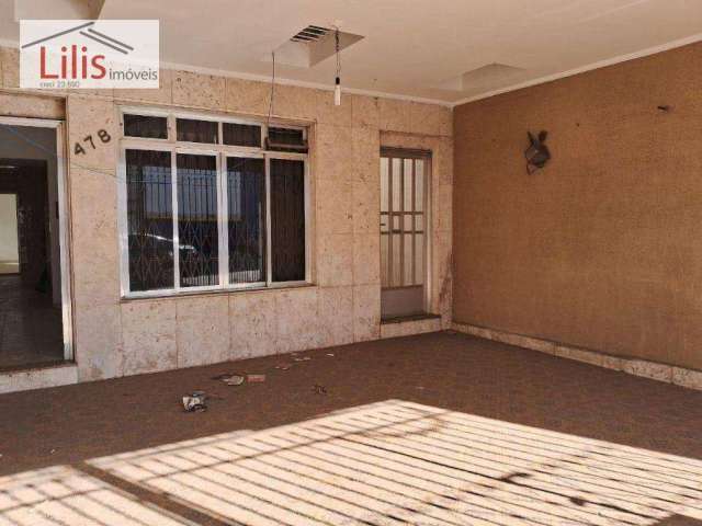 Casa 3 Dorm., 2 vagas Prque São Jorge terreno de 5,90 x 24