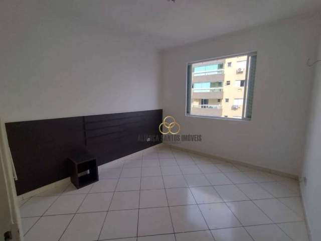 R- Apt, uma quadra da praia, 1 dormt, sala, 55 m2