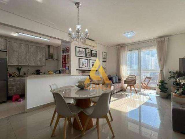 Apartamento com 2 dormitórios à venda, 77 m² por R$ 719.992 - Marapé - Santos/SP