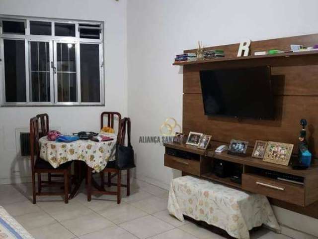 R-Apartamento com 2 dormitórios à venda, 75 m² por R$ 260.000 - Vila Matias - Santos/SP