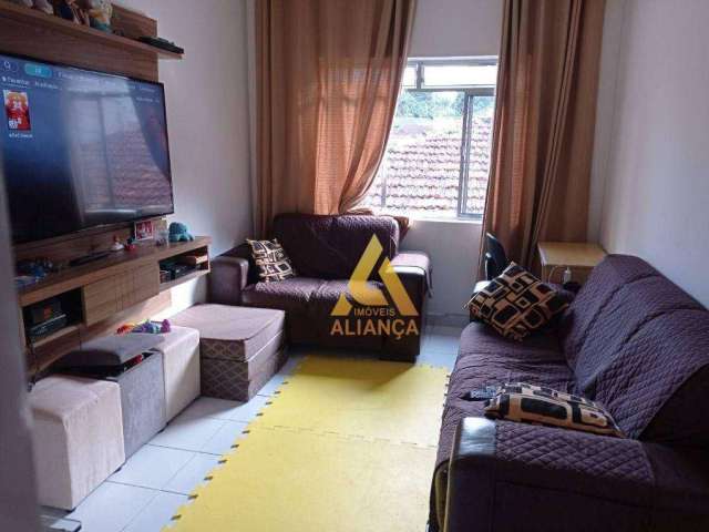 Apartamento com 1 dormitório, 1 Vaga  - José Menino - Santos/SP