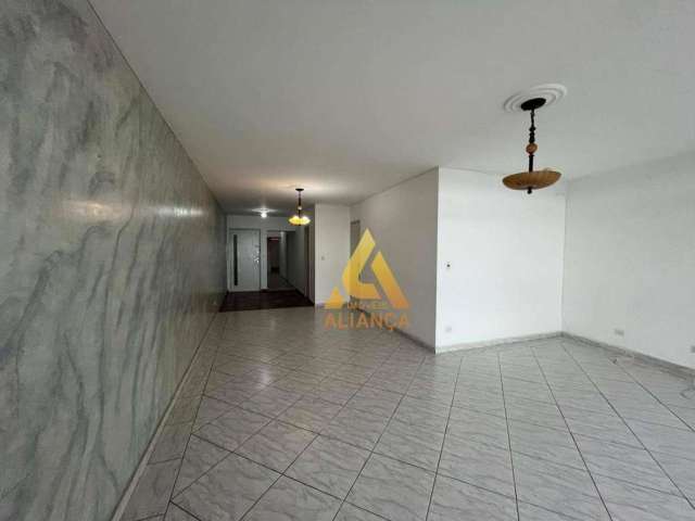 Apartamento com 3 dormitórios para alugar, 150 m² por R$ 6.000,00/mês - Gonzaga - Santos/SP