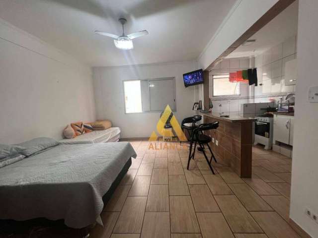 Kitnet à venda, 37 m² por R$ 210.000,00 - Gonzaguinha - São Vicente/SP