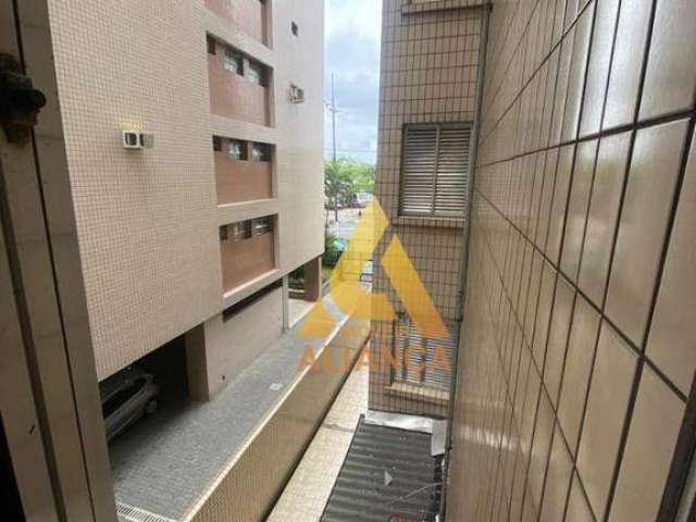 Apartamento com 1 dormitório para alugar por R$ 2.600,00/mês - Gonzaga - Santos/SP