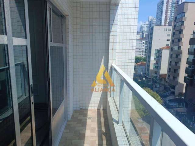 Apartamento com 3 dormitórios para alugar, 150 m² por R$ 6.000,00/mês - Gonzaga - Santos/SP