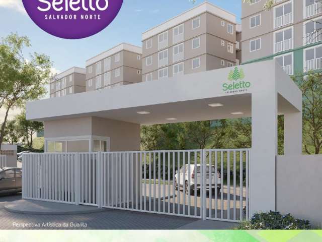 Selleto Salvador Norte Apartamento 2/4 sala com 1 vaga