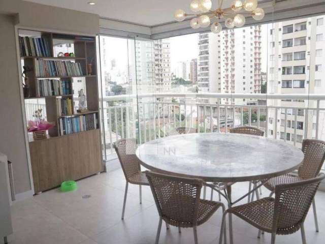 Biografia Vila Mariana - Apartamento com 97m², 2 suítes, sala integrada, lavabo, 2 vagas, à venda - Chácara Inglesa - São Paulo/SP