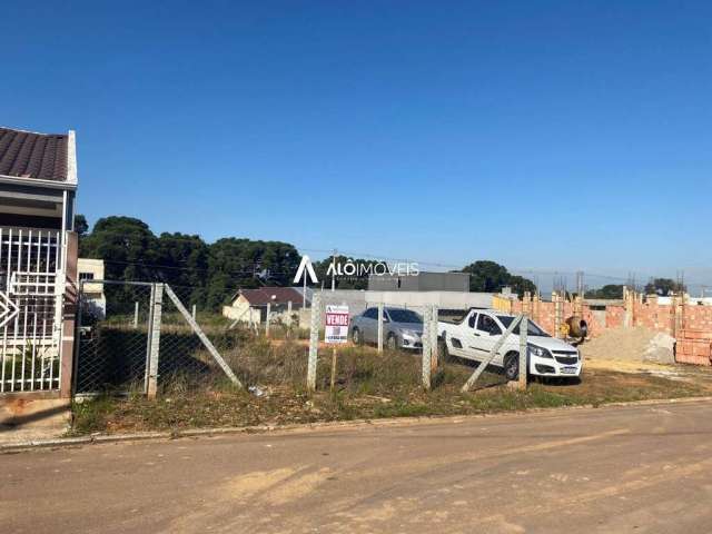 Terreno à venda na Rua Pau Brasil, 4184, Eucaliptos, Fazenda Rio Grande por R$ 135.000