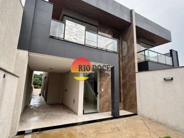 Casa 3 quartos fino acabamento no santa branca