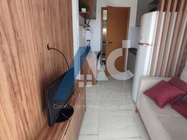 Aluguel Studio vista mar mobiliado 24m² Smart Costa Azul - DIÁRIAS OU MENSAL