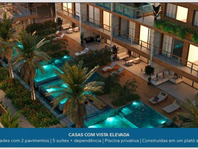 Casa beira praia guadalupe 5 suítes 282 m²