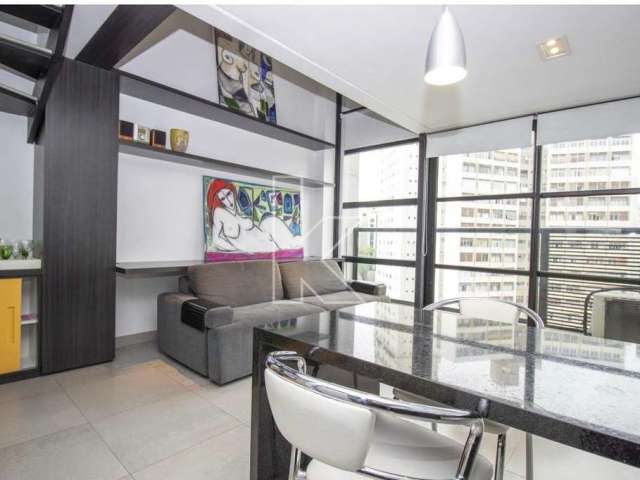Apartamento com 1 quarto para alugar na Rua Doutor Eduardo de Souza Aranha, 67, Vila Nova Conceição, São Paulo por R$ 4.300
