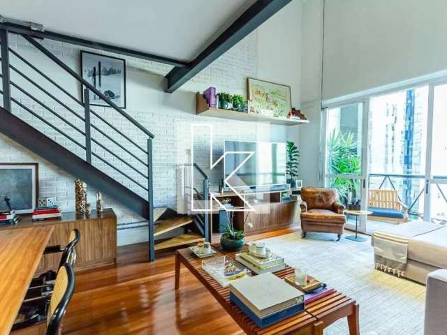 Loft com 1 quarto à venda na Rua Bandeira Paulista, 300, Itaim Bibi, São Paulo por R$ 2.110.000