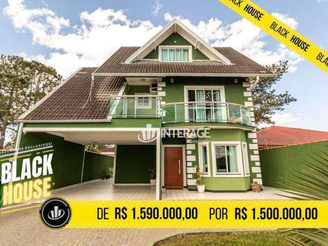 Casa com 4 dormitórios à venda, 300 m² por R$ 1.500.000,00 - Santa Felicidade - Curitiba/PR