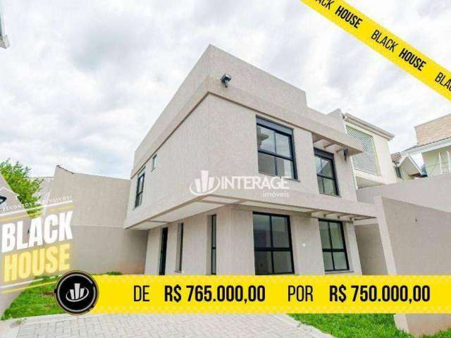 Sobrado com 3 dormitórios à venda, 127 m² por R$ 750.000,00 - Santa Felicidade - Curitiba/PR