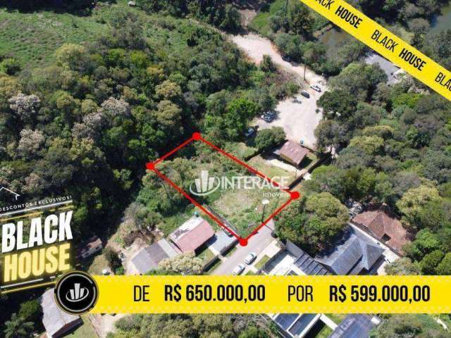 Terreno à venda, 632 m² por R$ 599.000,00 - Santa Felicidade - Curitiba/PR