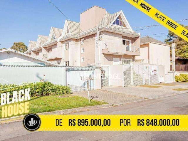 Sobrado com 3 dormitórios à venda, 183 m² por R$ 848.000,00 - Santa Felicidade - Curitiba/PR