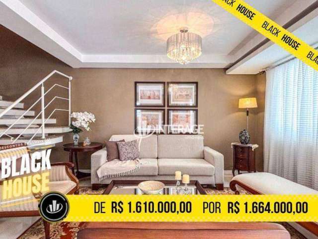 Sobrado com 5 dormitórios à venda, 225 m² por R$ 1.610.000,00 - Santa Felicidade - Curitiba/PR