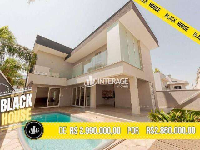 Casa com 3 dormitórios à venda, 353 m² por R$ 2.850.000 - Santa Felicidade - Curitiba/PR de R$ 2.990.000,00 por R$ 2.850.000,00