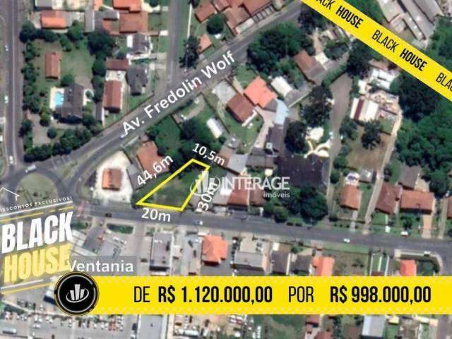 Terreno à venda, 603 m² por R$ 998.000,00 - Santa Felicidade - Curitiba/PR