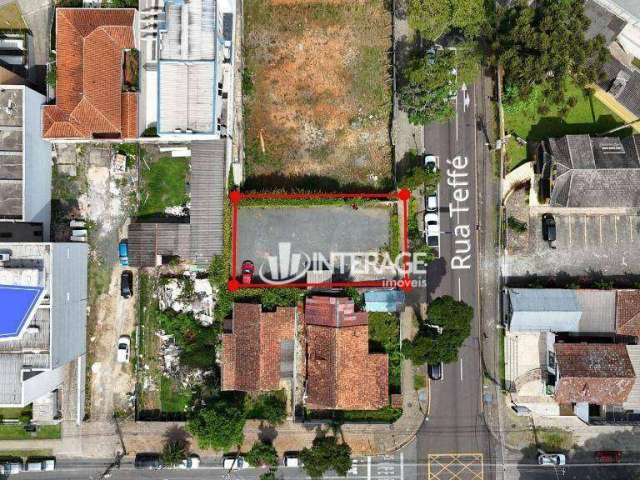 Terreno à venda, 323 m² por R$ 1.200.000 - Bom Retiro - Curitiba/PR