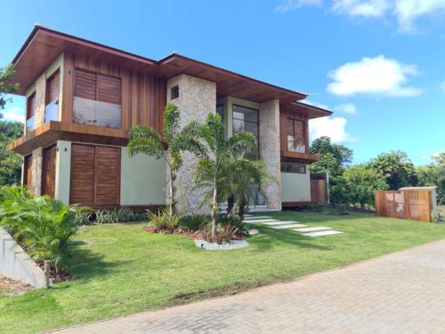 Casa luxo a venda, mobiliada e decorada, no condomínio praia bella, em praia do forte/ba