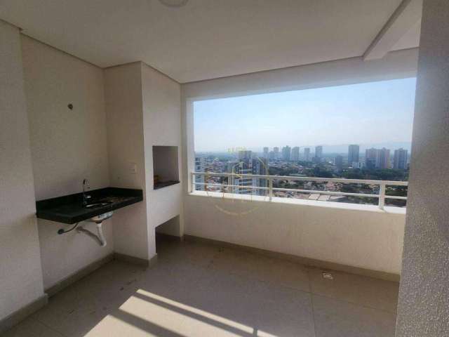 Apartamento no Jardins Residence, em Taubaté, com vista para a Serra com 3 suítes