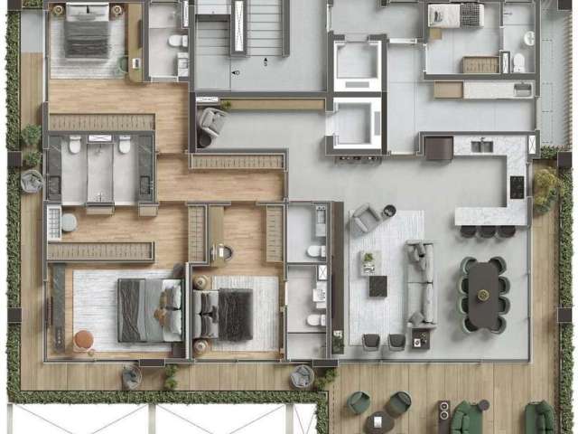 Apartamento com 3 quartos à venda na Avenida Hélio Pellegrino, 454, Vila Nova Conceição, São Paulo, 258 m2 por R$ 9.681.323